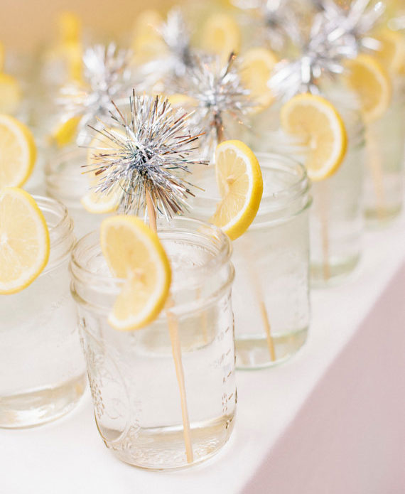 silver drink stirrers | 100 Layer Cake