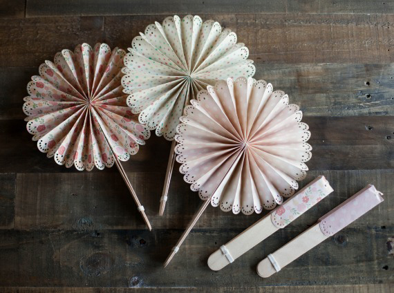 DIY paper fan class from Lia Griffith and Creative Bug | 100 Layer Cake