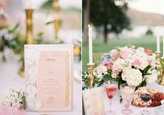 Pink vintage wedding ideas | Photo byJo Photo |  Design by The Bride Link | Florals by LB Floral | Read more - http://www.100layercake.com/blog/?p=74421