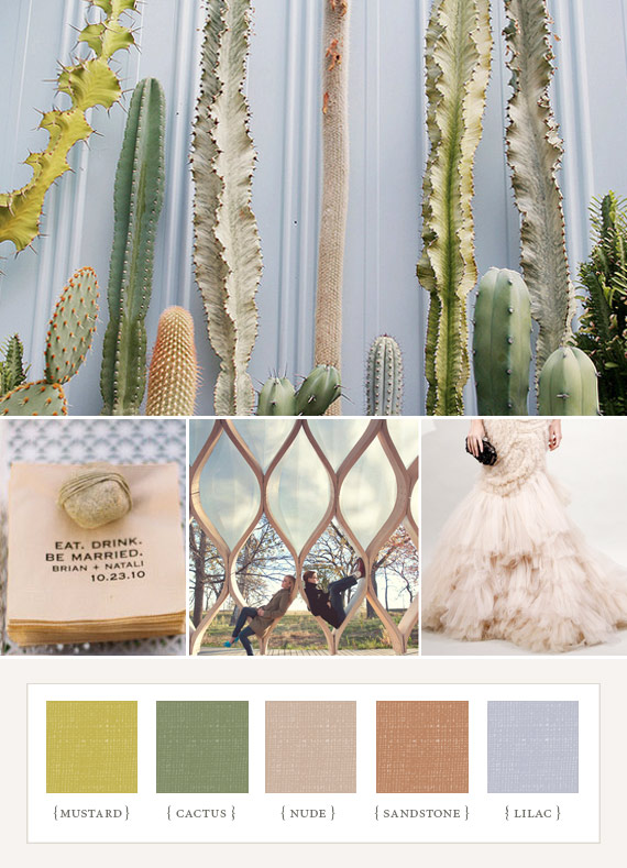 100 Layer Cake desert pastel colorboard