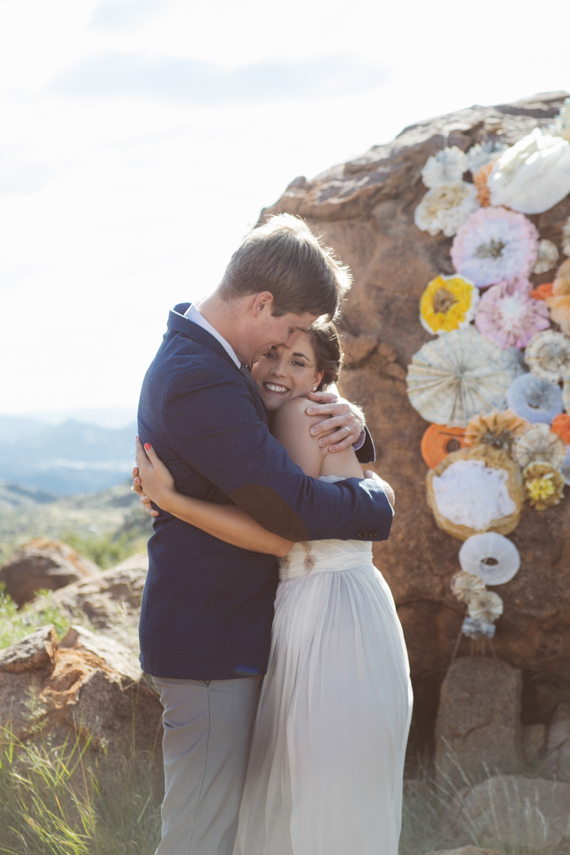  DIY Namibia campground wedding | Photo by Dear Heart Photos | Read more - http://www.100layercake.com/blog/?p=76284