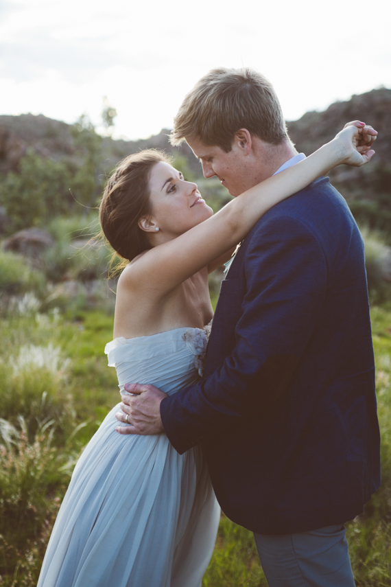  DIY Namibia campground wedding | Photo by Dear Heart Photos | Read more - http://www.100layercake.com/blog/?p=76284