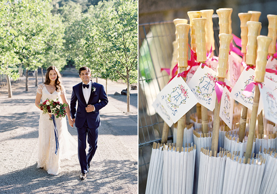 French inspired wedding at Beaulieu Garden | Photo by Jose Villa | Read more - http://www.100layercake.com/blog/?p=75449
