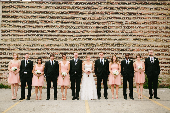 Pink bridesmaid dresses | Photo by Katie Kett Photography | Read more - http://www.100layercake.com/blog/?p=76330 