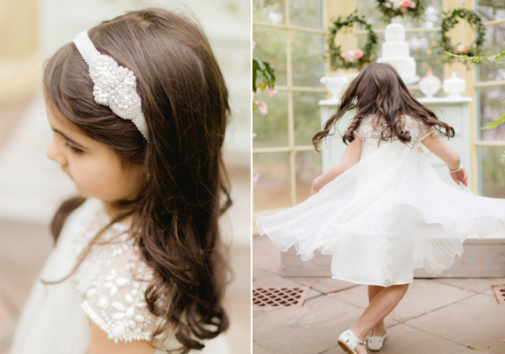 Romantic greenhouse wedding inspiration | Photo by Kate Hubler Photography | Read more - http://www.100layercake.com/blog/?p=75305