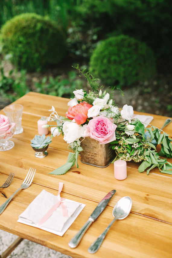 Secret garden in Provence wedding inspiration | Photo by Studio A and Q | Read more - http://www.100layercake.com/blog/?p=76259 