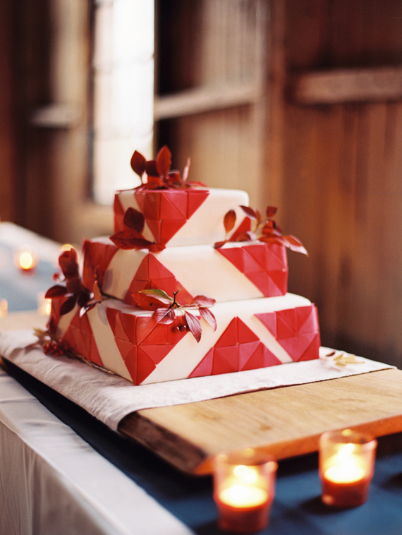 Industrial, modern Hudson Valley fall wedding | Photo by Lisa Berry | Read more - http://www.100layercake.com/blog/?p=76472