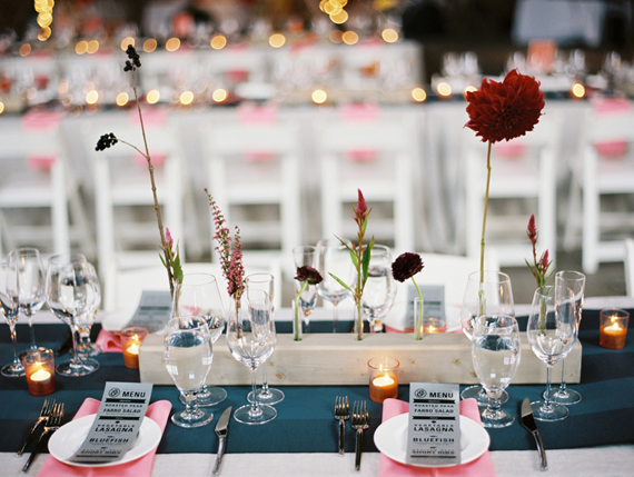 Industrial, modern Hudson Valley fall wedding | Photo by Lisa Berry | Read more - http://www.100layercake.com/blog/?p=76472