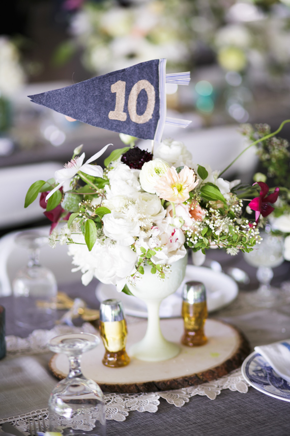 Camping themed wedding | Photo by Jaclyn Simpson Photography | Read more - http://www.100layercake.com/blog/?p=77418