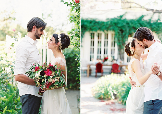 Copper and cobalt wedding inspiration | Photo by  Lavender and Twine | Read more - http://www.100layercake.com/blog/?p=77687