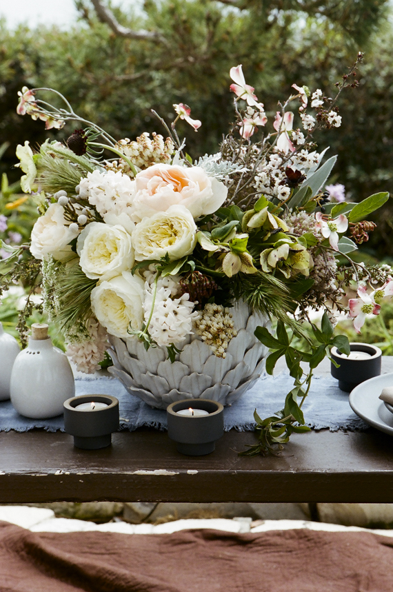 Earthy wedding inspiration | Photo by Brian Tropiano Photo | Read more - http://www.100layercake.com/blog/?p=76635