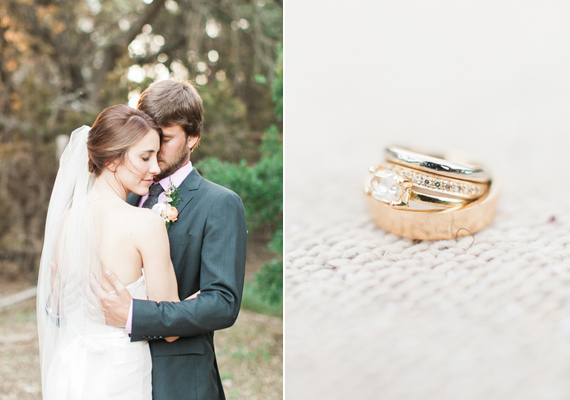 Intimate backyard reception |  Photo by J Bird Photography | Read more - http://www.100layercake.com/blog/?p=76549