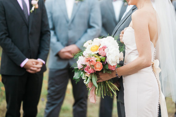 Intimate Backyard Wedding Photo by J Bird Photography | Read more - http://www.100layercake.com/blog/?p=76549