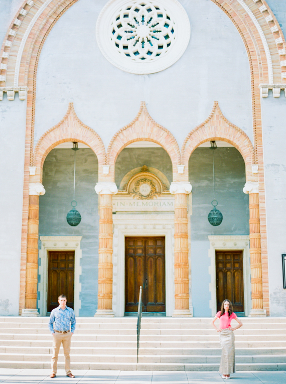 St. Augustine Florida engagement shoot | Photo by Jennifer Blair Photography | Read more - http://www.100layercake.com/blog/?p=77392