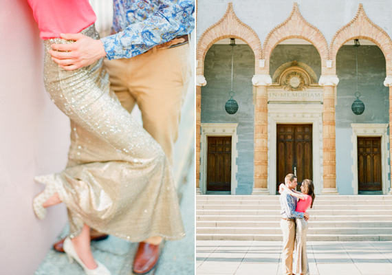 St. Augustine Florida engagement shoot | Photo by Jennifer Blair Photography | Read more - http://www.100layercake.com/blog/?p=77392