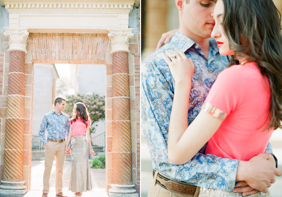 St. Augustine Florida engagement shoot | Photo by Jennifer Blair Photography | Read more - http://www.100layercake.com/blog/?p=77392