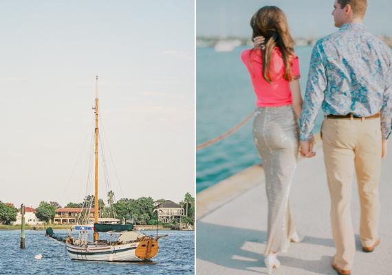 St. Augustine Florida engagement shoot | Photo by Jennifer Blair Photography | Read more - http://www.100layercake.com/blog/?p=77392