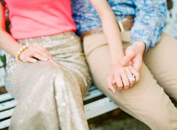 St. Augustine Florida engagement shoot | Photo by Jennifer Blair Photography | Read more - http://www.100layercake.com/blog/?p=77392