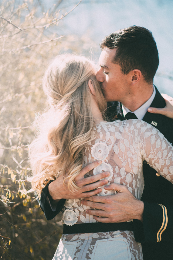 West Point military academy engagement shoot | Photo by Julie Pepin Photography | 100 Layer Cake