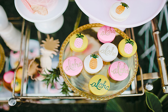 Aloha bridal shower inspiration  | Photo by Megan Welker | Design by Beijos Events | Read more -  http://www.100layercake.com/blog/?p=78612