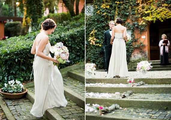 Italian elopement wedding inspiration | Photo by Jen Wojcik Photography | Read more -  http://www.100layercake.com/blog/?p=78691
