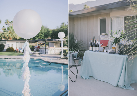 Palm Springs rehearsal dinner | Photo by Edyta Szyszlo Photography | Read more - http://www.100layercake.com/blog/?p=78516