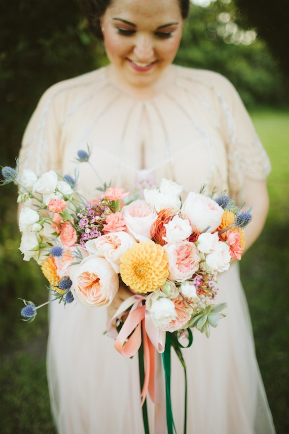 Rustic farmhouse vow renewals | Photo by  TESSA J | Read more - http://www.100layercake.com/blog/?p=78358