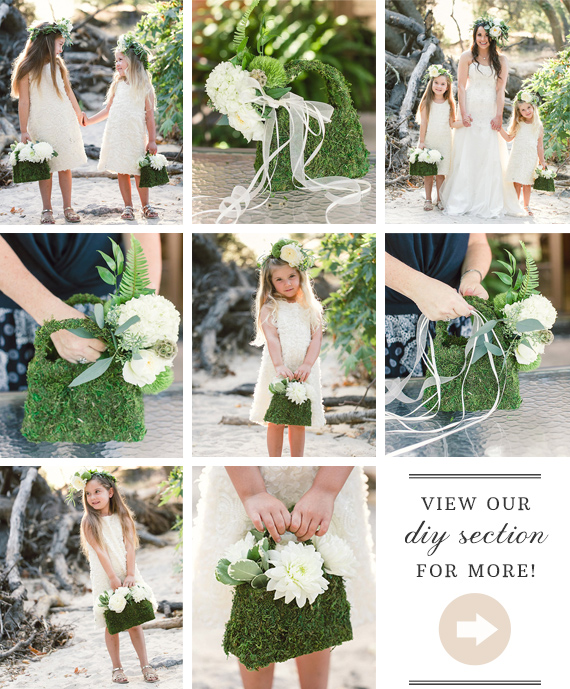 DIY green and white floral inspiration | Photo by Jessica Claire | Florals by Sweet Blossom Designs | Read more - http://www.100layercake.com/blog/?p=79532