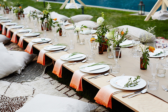 Outdoor entertaining ideas by Eye Swoon | Photo by Photographed by Winnie Au | Read more - http://www.100layercake.com/blog/?p=78106