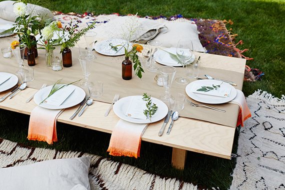 Outdoor entertaining ideas by Eye Swoon | Photo by Photographed by Winnie Au | Read more - http://www.100layercake.com/blog/?p=78106