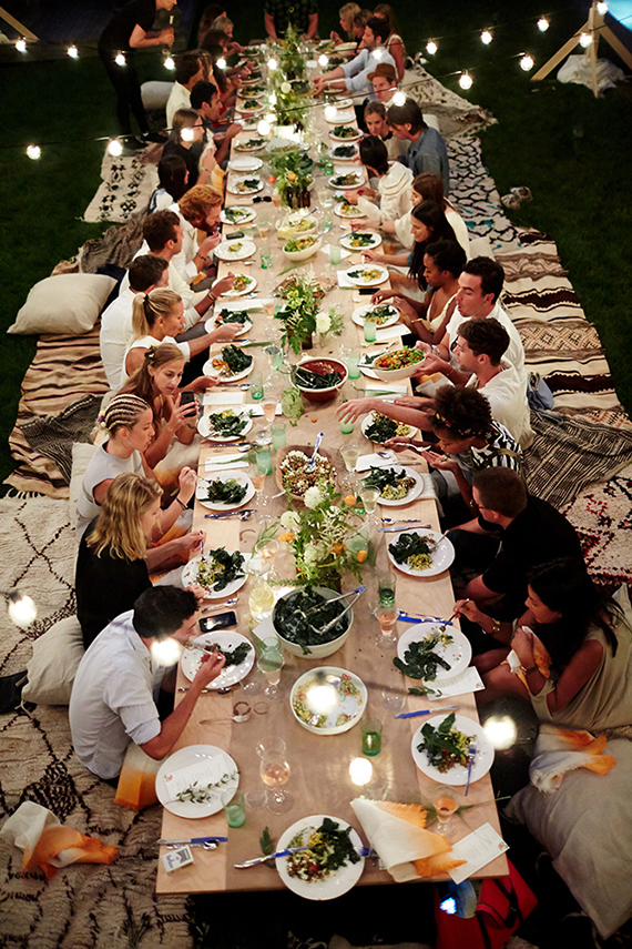 Outdoor entertaining ideas by Eye Swoon | Photo by Photographed by Winnie Au | Read more - http://www.100layercake.com/blog/?p=78106