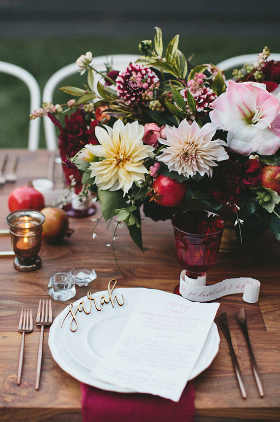 Fall dinner party for FEED Projects | hosted by 100 Layer Cake | Photo by Paige Jones | Read more - http://www.100layercake.com/blog/?p=79909