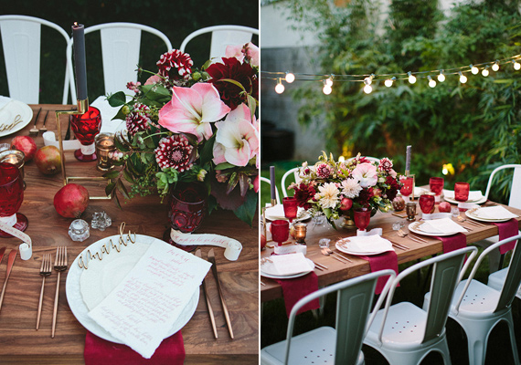 Fall dinner party for FEED Projects | hosted by 100 Layer Cake | Photo by Paige Jones | Read more - http://www.100layercake.com/blog/?p=79909