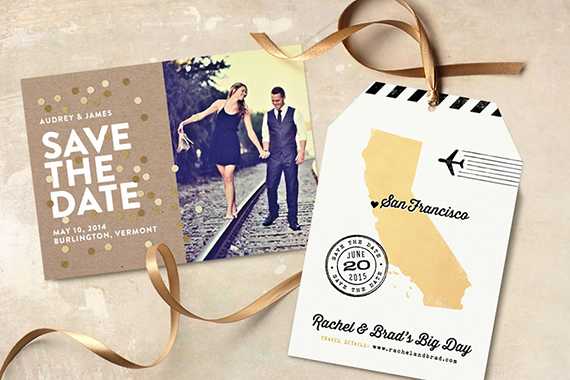 MINTED Save the Dates | 100 Layer Cake 