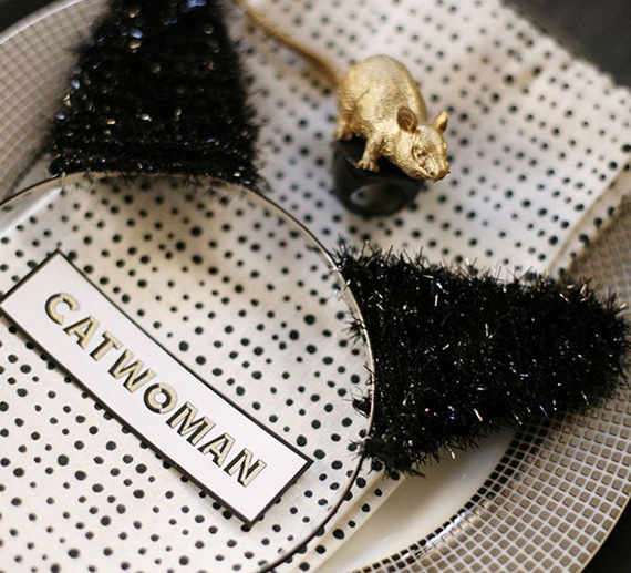 Gotham inspired tablescape | 100 Layer Cake