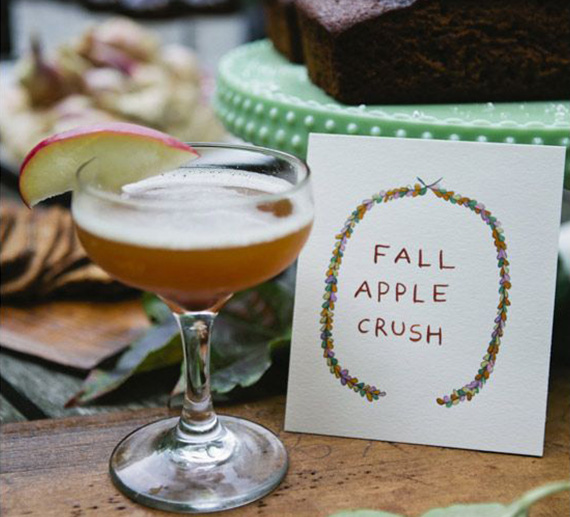 Fall Apple Crush Cocktail | 100 Layer Cake
