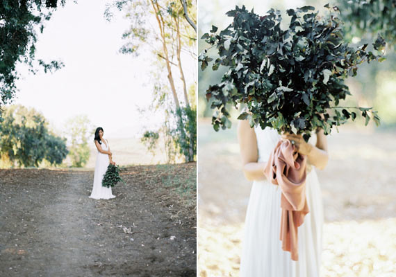 Copper autumn wedding inspiration | Photo by Ashley Kelemen Photography | Read more - http://www.100layercake.com/blog/?p=80054