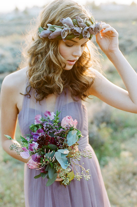 Lilac wedding inspiration | Photo by Stephanie Williams | 100 Layer Cake