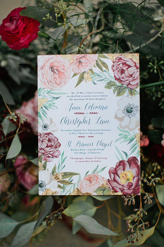 Sweet Autumn wedding inspiration | Photo by Callie Hobbs Photography | Read more - http://www.100layercake.com/blog/?p=80449 