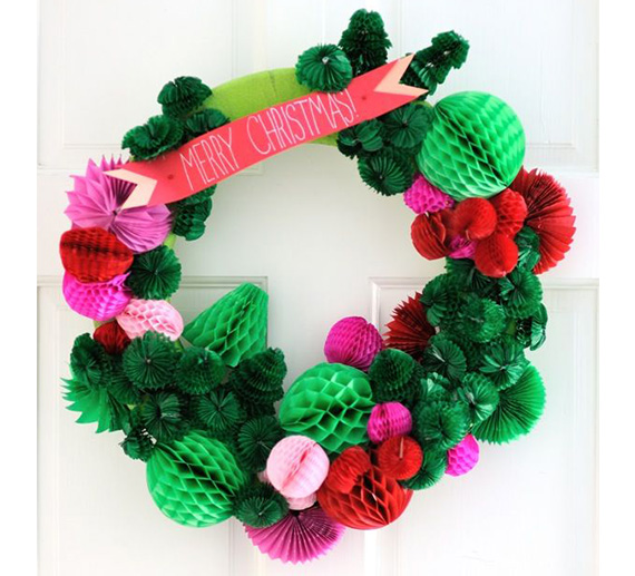 Unique holiday wreath ideas | 100 Layer Cake
