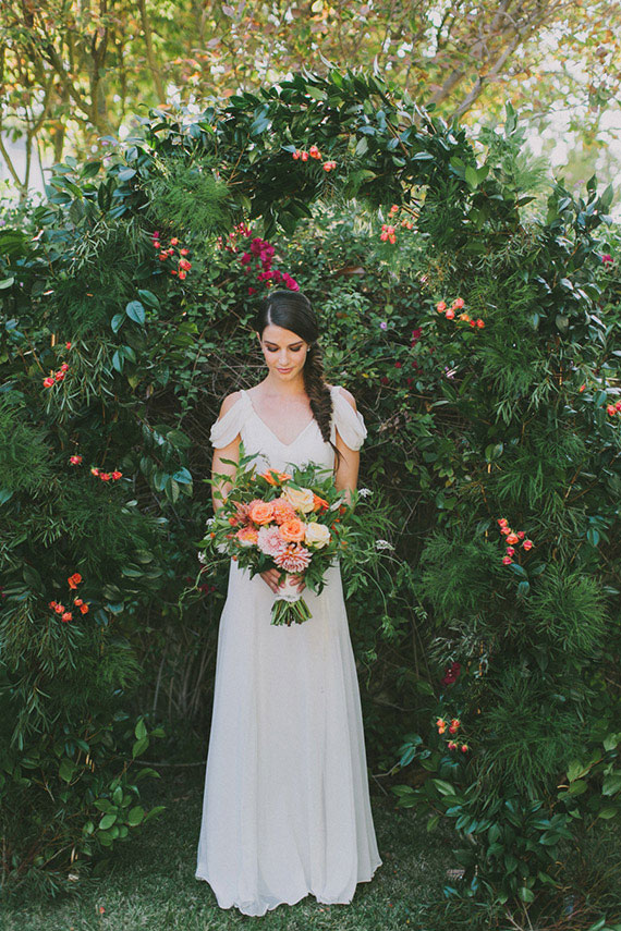 Intimate Hollywood Hills Inspiration | Photo by Fondly Forever Photography | Read more -  http://www.100layercake.com/blog/?p=81445