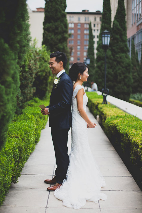 Whimsical downtown Los Angeles wedding | Photo by Floataway Studios | Read more - http://www.100layercake.com/blog/?p=83370