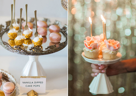 New Years bridal shower inspiration | Photo by Megan Robinson  | Leslie Dawn Events | Read more -  http://www.100layercake.com/blog/?p=84017