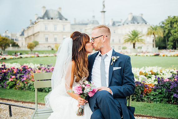 Paris elopement | Photo by Katie Mitchell Photography | 100 Layer Cake