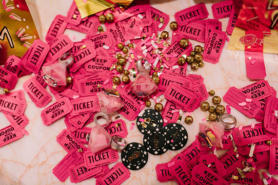 Las Vegas Bachelorette Party | Photo by Jennifer Young Studio | Design by Geronimo Balloons | Read more: http://www.100layercake.com/blog/2015/02/02/las-vegas-bachelorette-party-pink-gold-geronimo-balloons/