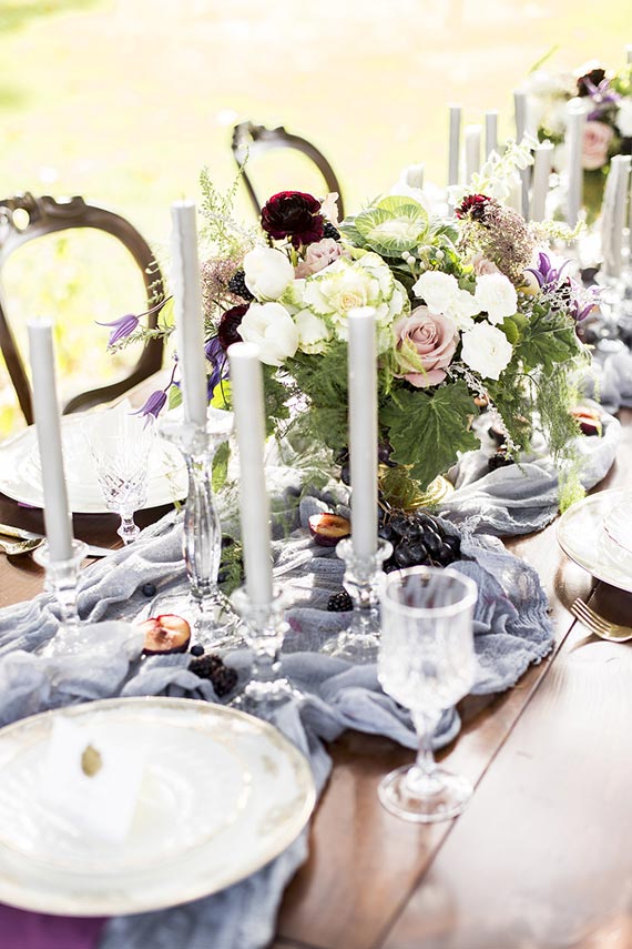 Old world vintage wedding inspiration | Photo by Reverie Supply | Read more -  http://www.100layercake.com/blog/?p=85342
