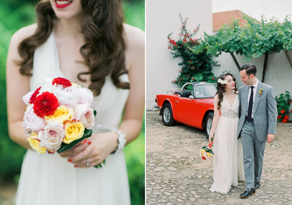 Vintage Portugal wedding | Photo by Love Is My Favorite Color | Read more - http://www.100layercake.com/blog/?p=85197