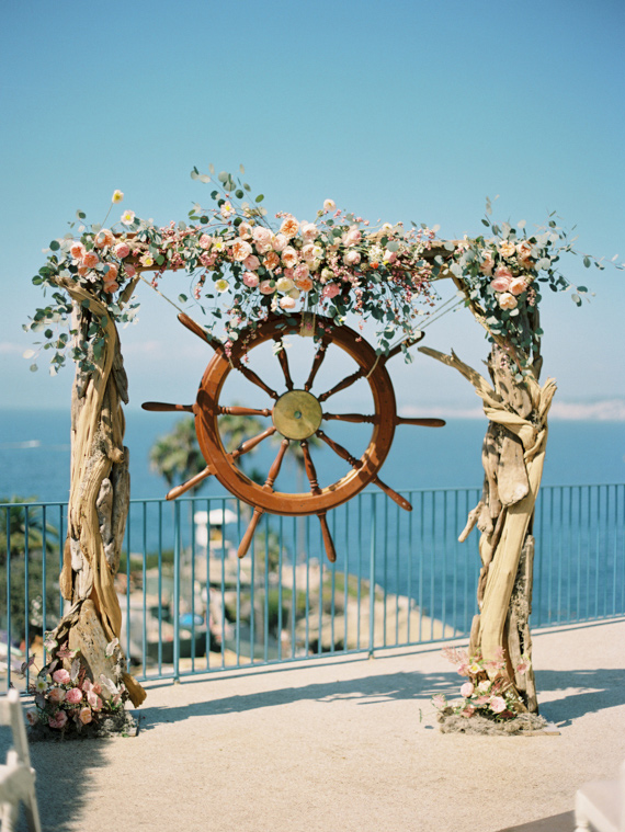 Nautical La Jolla wedding | Photo by Ashley Kelemen | Read more - http://www.100layercake.com/blog/wp-content/uploads/2015/02/Nautical-La-Jolla-Wedding
