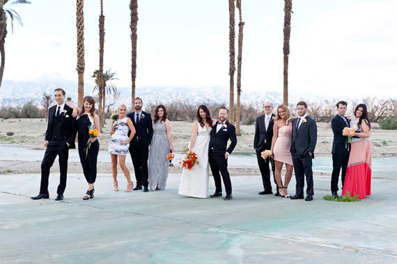 Palm Springs wedding at Casa Verona | Photo by  WILLHOUSE | 100 Layer Cake