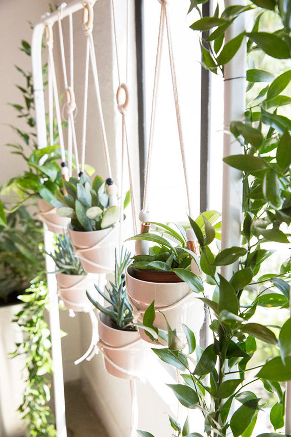 DIY Plant Hanger Workshop with 100 Layer Cake, Room & Board, and Crafting Community